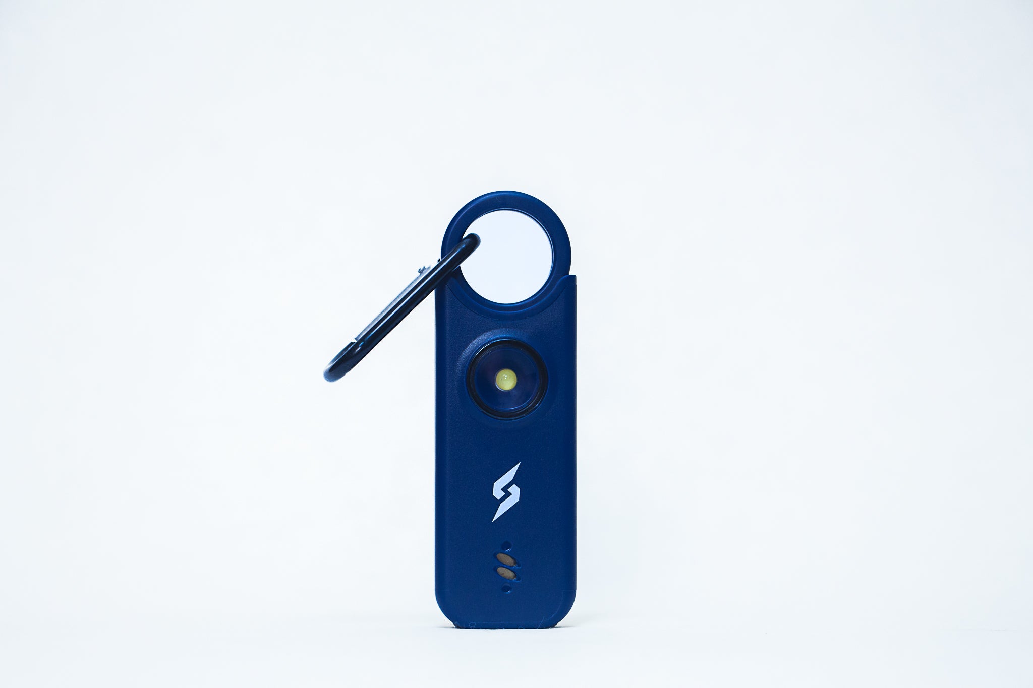 Blue Thunder Personal Safety Alarm For Women and Men against white background